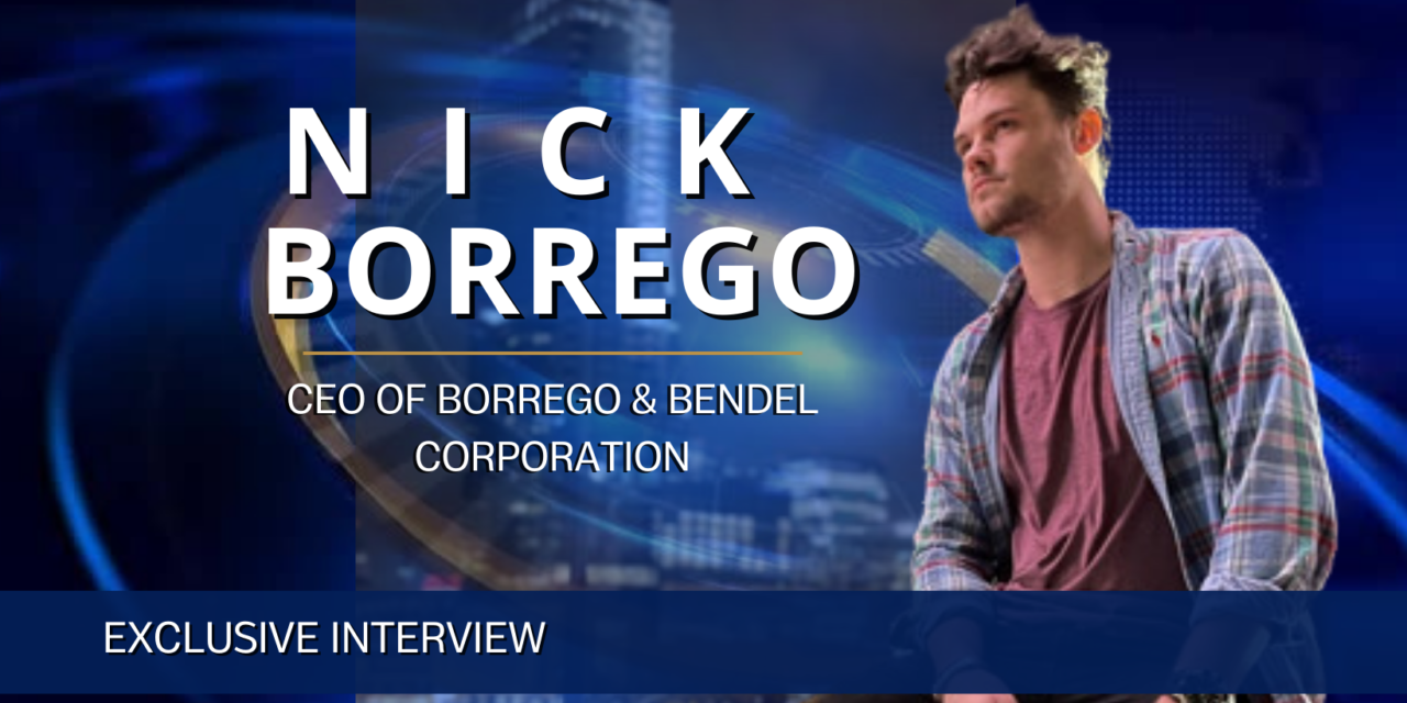 Nick Borrego, CEO of Borrego & Bendel Corporation (a smart city technology company)