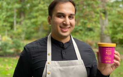 Mansoor Ahmed, Founder of Heritage Kulfi- Premium Ice Cream Inspired by South Asian Heritage