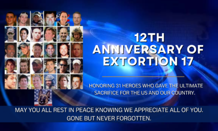 12th anniversary of Extortion 17.  31 Invisible Heroes who gave the ultimate sacrifice. Gone, but NEVER forgotten!