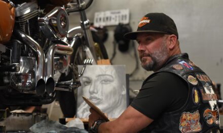 AJ Hebert: The Motorcyclist Who Paints His Own Path in the Art World