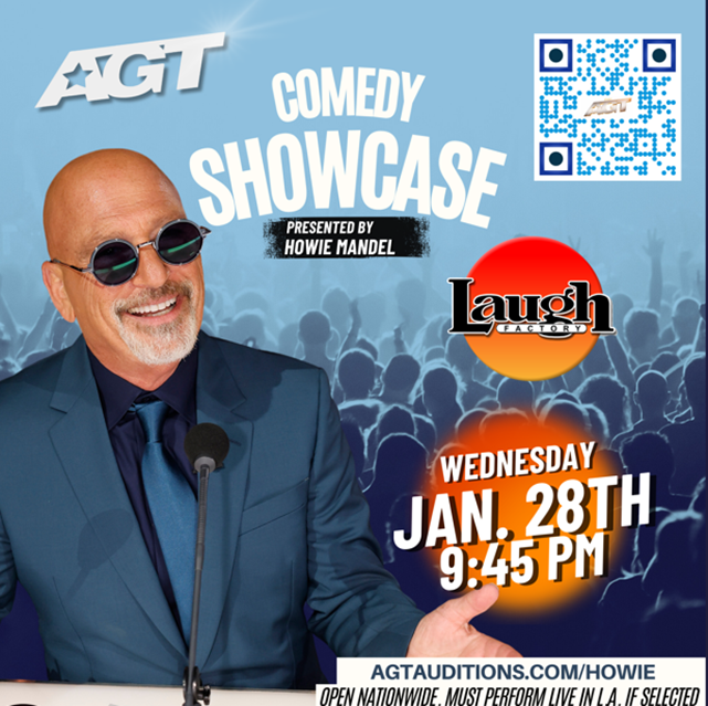 America’s Got Talent Announces a Special Comedy Showcase Presented by Judge Howie Mandel at World-Famous Laugh Factory in Hollywood